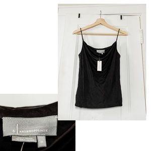 Anthropologie silk tank top NWT